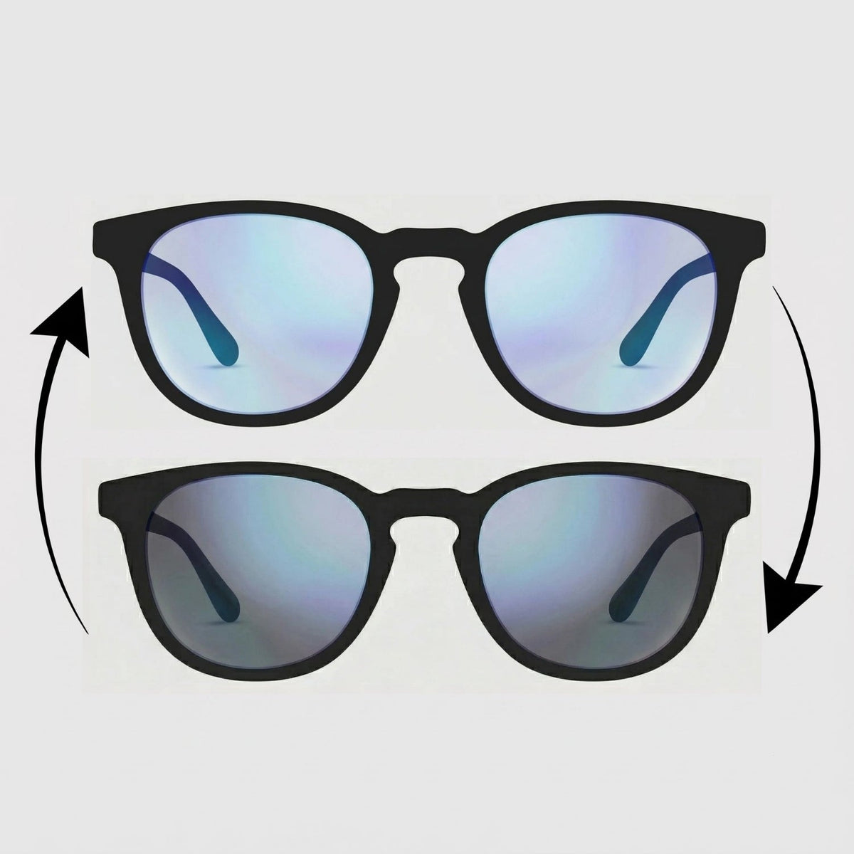 Blue light blocking & light responsive grey - Peek Eyewear
