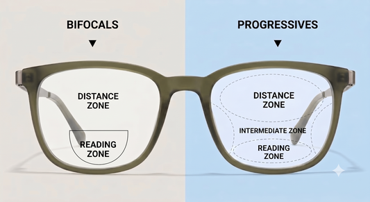 Progressives vs. Bifocals: How Modern Multi-Focal Lenses Eliminate the Line