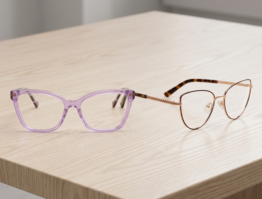 Acetate vs. Metal: Which Frame Material Is Right for You?