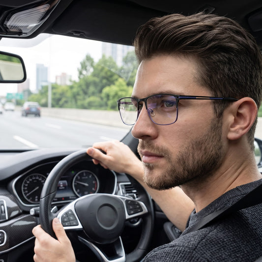 Behind the Wheel: How to Choose the Right Eyewear for Daytime, Night, and Long-Distance Driving