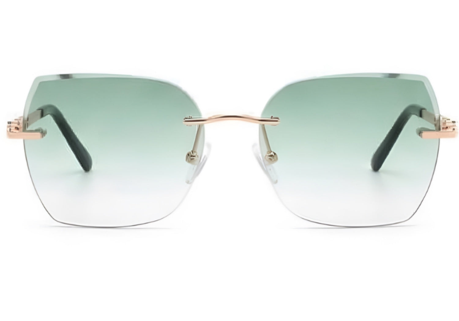 Women's Rimless Sunglasses