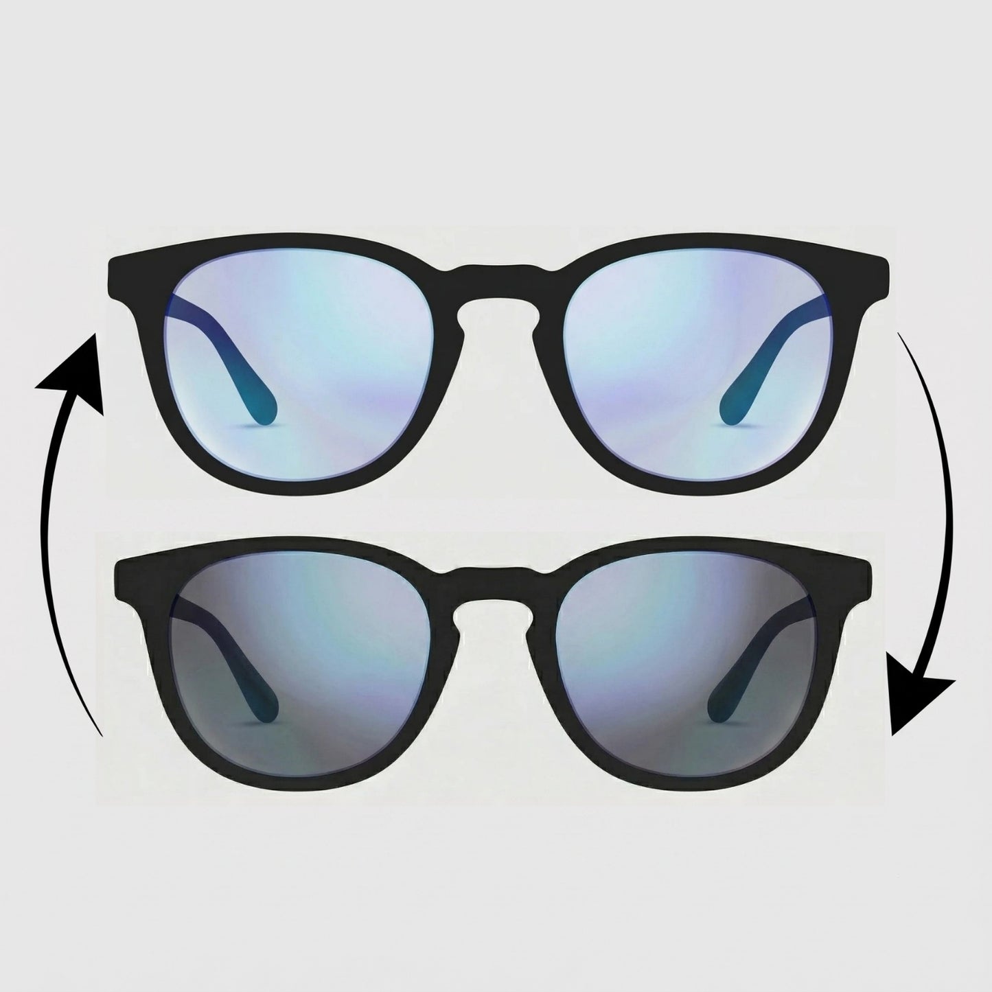 Blue light blocking & light responsive grey