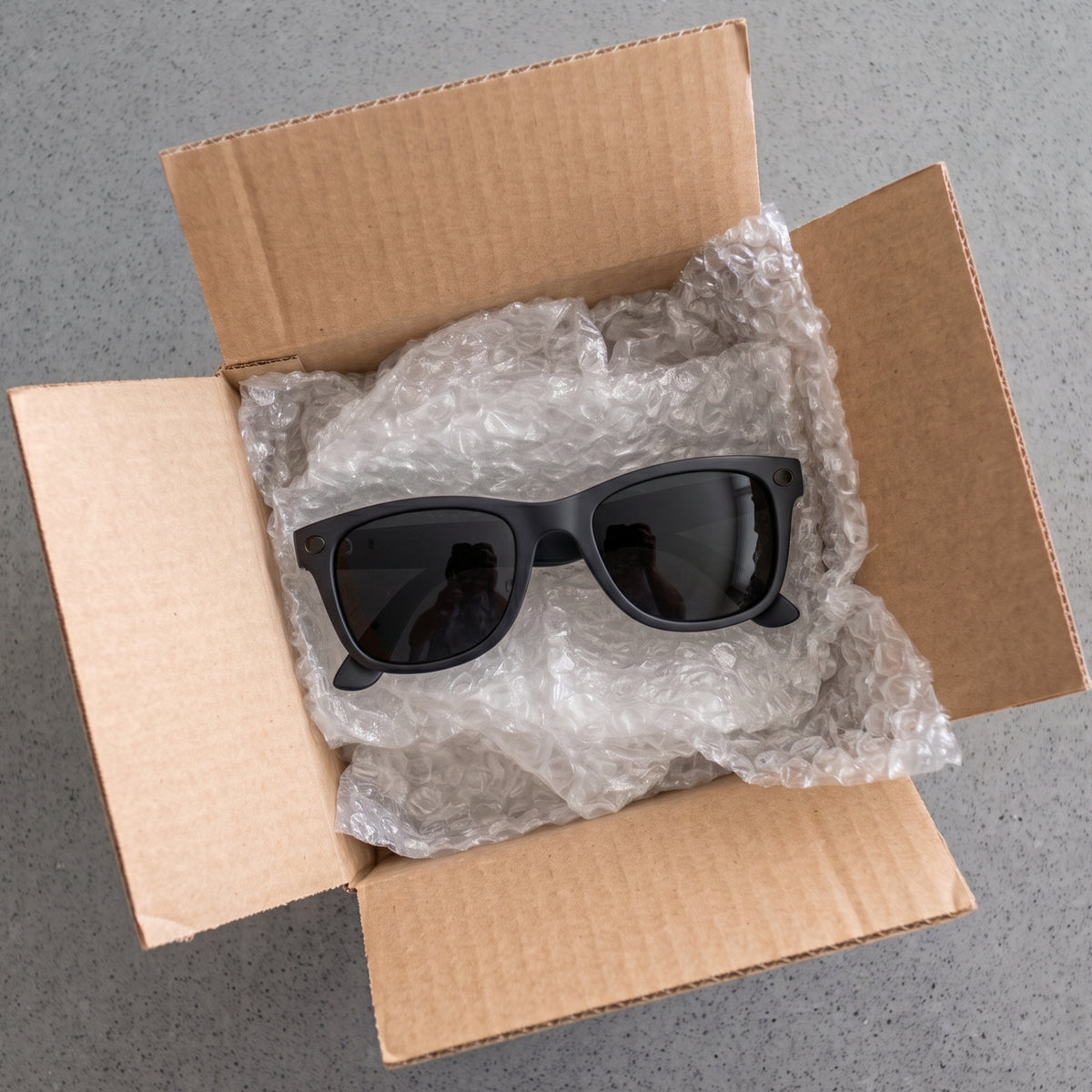 Smart frame lens replacement - polarized